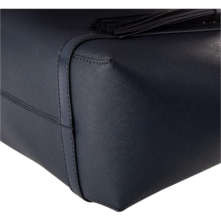 sullivan large saffiano leather top zip tote bag