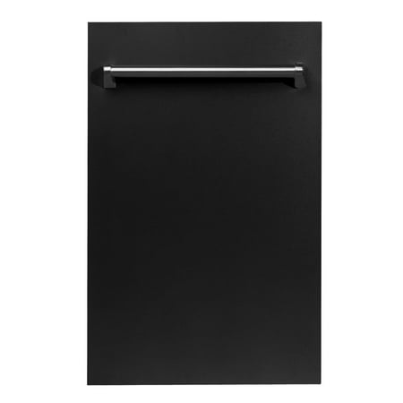 ZLINE - 18" Compact Top Control Built-In Dishwasher with Stainless Steel Tub, 40 dBa - Stainless steel