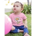 thumbnail image 2 of Cute Daisy Buddy T-Shirt Infant -Smartprints Designs,  6 Months, 2 of 4