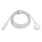 onn. Apple Watch Series 6FT USB-C Smart Watch Charger, White