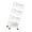 4 layers without cov, variant on CIYISON Space Saving Slimline Storage Bookshelf Convenient Moveable Storage Stand Shelf with Wheel Locks for Living Space Clean