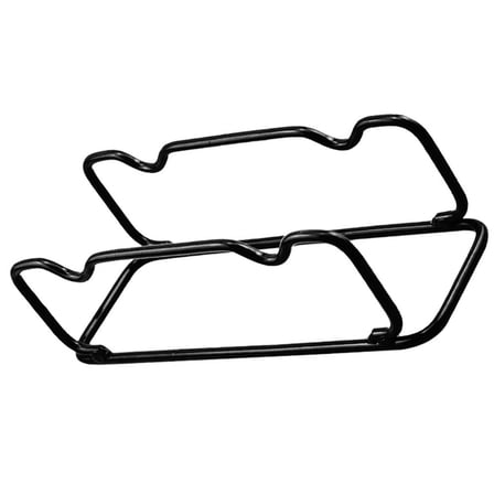 FRCOLOR Dumbbell Rack Stand Vertical Dumbbell Rack 25.00X11.00X10.00CM Black