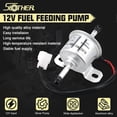 thumbnail image 3 of 12V Electric Fuel Feed Pump 129612-52100 Replacement for Yanmar 4TNV88 3TNV88 4TNV84 Takeuchi TB230 Hitachi ZX30U-2 ZX35U-2, 3 of 5