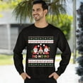 thumbnail image 3 of Christmas Sweatshirt, Ho Ho Ho Festive Gnomes Ugly Christmas Sweatshirt, Cute Holiday Trio Sweatshirt, Unique Gnome Lover Gift for Men and Women, 3 of 5