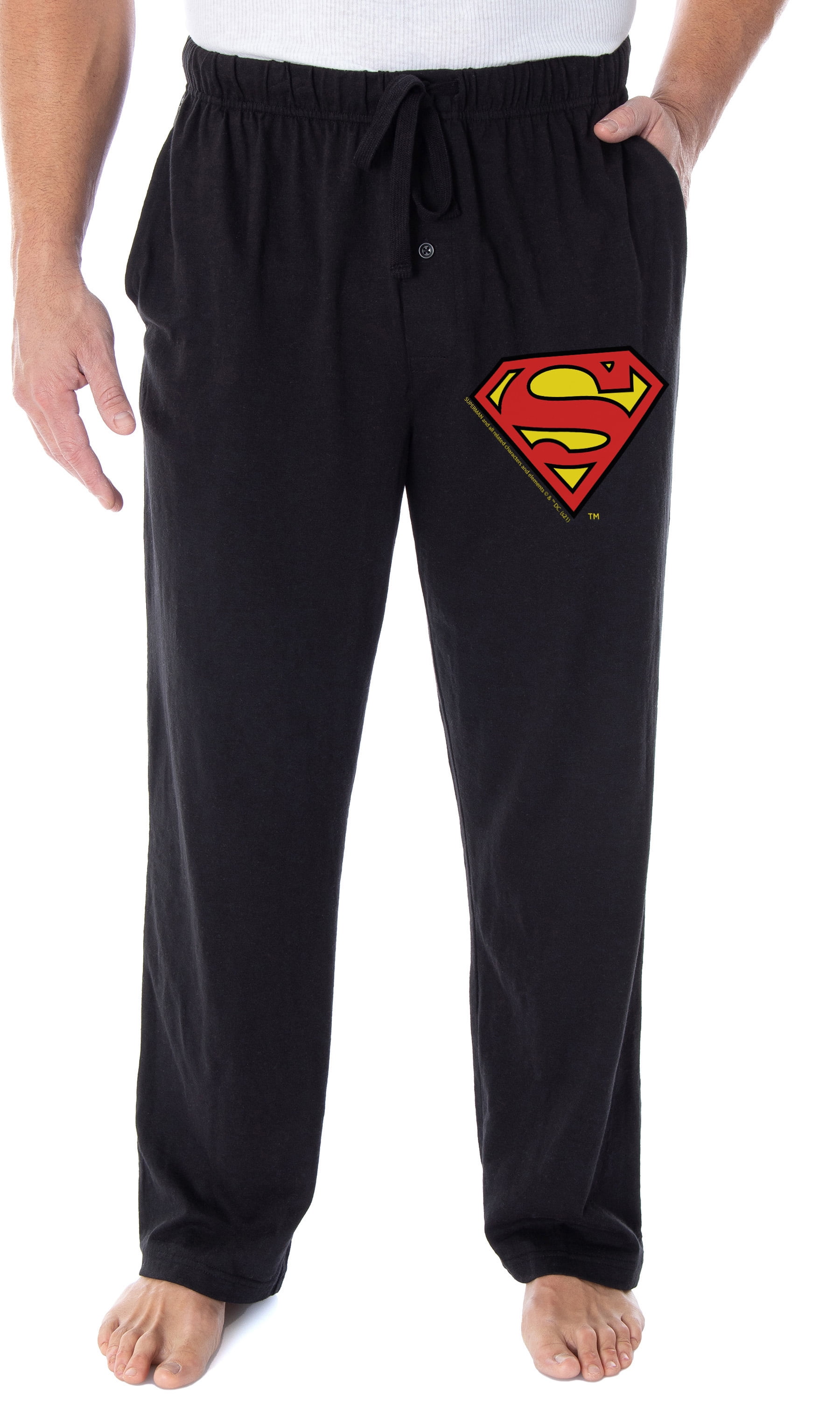 Official Superman Logo Tie-Dye Pajama Pants: Buy Online on Offer