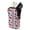American Flag Floral, variant on FUIALDOLG Colorful Butterfly Print Double Eyeglasses Case Fashion Lightweight Double Eyeglass Cases for Women Men Zipper Portable Sunglasses Pouch with 2 Compartments