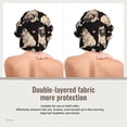 thumbnail image 2 of Yiaed French Bulldog Print Satin Bonnet Silk Bonnet Hair Bonnet for Sleeping Hair Bonnets, 2 of 6