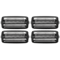 thumbnail image 1 of 4 Pcs Lame de Tondeuse pour Rasoir RSCX-9008 Tête de Remplacement pour Hommes, 4 x Tête de Rasoir Électrique, Noir, 1 of 8