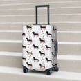 thumbnail image 2 of Lsque Dachshund Dog Printed Luggage Cover, Travel Luggage Protector,Scratch and Dirt Resistant, Fits 18-32 Inch Luggage(without luggage) - X-Large, 2 of 9