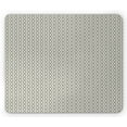 thumbnail image 1 of Geometric Mouse Pad, Rhombuses with Star Pattern Contemporary Style Shapes and Greyscale Backdrop, Rectangle Non-Slip Rubber Mousepad, Ivory and Grey, by Ambesonne, 1 of 2