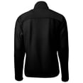 thumbnail image 3 of Men's Cutter & Buck Black Portland State Vikings Cascade Eco Sherpa Fleece Full-Zip Jacket, 3 of 3