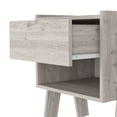 thumbnail image 6 of Light gray bedside nightstand / Store essentials / One drawer design, 6 of 6