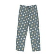 thumbnail image 6 of Uemuo Cute Cats And Dogs Pattern Men's Wide Leg Palazzo Lounge Pants with Pockets Light Weight Loose Comfy Casual Pajama Pants-Small, 6 of 9