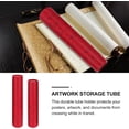 thumbnail image 2 of HUGFEGWE Paper Poster Tube, Mailing Tubes Shipping Calligraphy Painting Document Tubes Kraft Storing Tube Holder, Round Storage Tube for Map Posters Documents CJB91-56046, 2 of 9