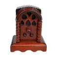 thumbnail image 1 of Radio para casa de muñecas a escala 1:12, radio retro en miniatura, juguete para juegos de rol, accesorios para manualidades, decoración, accesorio fo, 1 of 9