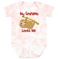 thumbnail image 3 of Inktastic My Grandma Loves Me Sloth Boys or Girls Baby Bodysuit, 3 of 5