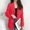 Red, variant on IMENGL Spring autumn short student suit, Orange 2XL, Size M-5XL