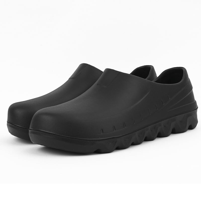 FULORIS Garden Shoes Water-Proof Chef Oil-Proof Non-Slip Safety Work Shoes for Nurse Women Men Kitchen Hospital. 
