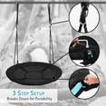thumbnail image 2 of SereneLife SLSWNG100 - Flying Fun Toy Swing - Indoor/Outdoor Hanging Rope Swinging Seat Spinner, 2 of 4
