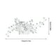 thumbnail image 3 of Pasador de novia, plateado, con perlas y brillantes, para boda y damas de honor, 3 of 6