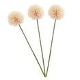 thumbnail image 4 of Ramo de flores artificiales de crisantemo de 3 piezas, color rosa claro, 4 of 8