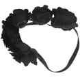 thumbnail image 3 of Bandeau avec Guirlande de Roses pour Femmes Design Élégant Confortable Gestion des Cheveux, 3 of 9
