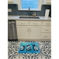 thumbnail image 3 of Oysters Oyster + Oyster = Oysters Machine Washable Memory Foam Mat, 3 of 4
