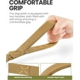 thumbnail image 5 of OutdoorMaster Bungee Dog Leash, Heavy Duty Dog Leash with Shock Absorption, 2 Padded Handles Training Leash, Improved Dog Safety and Comfort - Brown Upgraded, 6 FT, 5 of 6