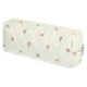 thumbnail image 1 of 1 Pc Bolsa de Maquillaje Pequeña y Duradera para Mujeres, Acolchada, Ideal para Vacaciones, Viajes y Gimnasio, Color Beige y Rojo, Algodón, 1 of 3