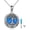 Blue Opal tree, variant on Tree of Life Urn Necklaces for Ashes Sterling Silver Abalone Shell/Opal Tree of Life Cremation Jewelry for Ashes Memory Jewelry for Women Men