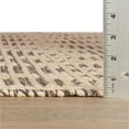 thumbnail image 6 of Textured Diamond Blue/Ivory Handwoven Cotton Rug, 5' x 8', 6 of 6