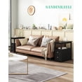 thumbnail image 2 of XPOPR  Bedside Table Set of 2, End Table Black for Living Room, Side Tables with Charging Station, Nightstand with 2 USB Ports and 2 Power Outlets, Wooden Small End Table(Black), 2 of 16