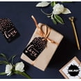 thumbnail image 4 of Inkdotpot Real Rose Gold Foil Made With Love Text Tags Favor Hang Paper Tags 100 Pack, 4 of 6