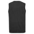 thumbnail image 2 of Russell Collection Mens Cotton Acrylic V Neck Sleeveless Sweatshirt, 2 of 3
