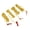 Yellow, variant on YAHHU 4Pcs Outdoor Camping Rope 9.8 feet / 300 cm Nylon Windproof Reflective Tent Cord Tie Down Guy Line for Canopy Yellow