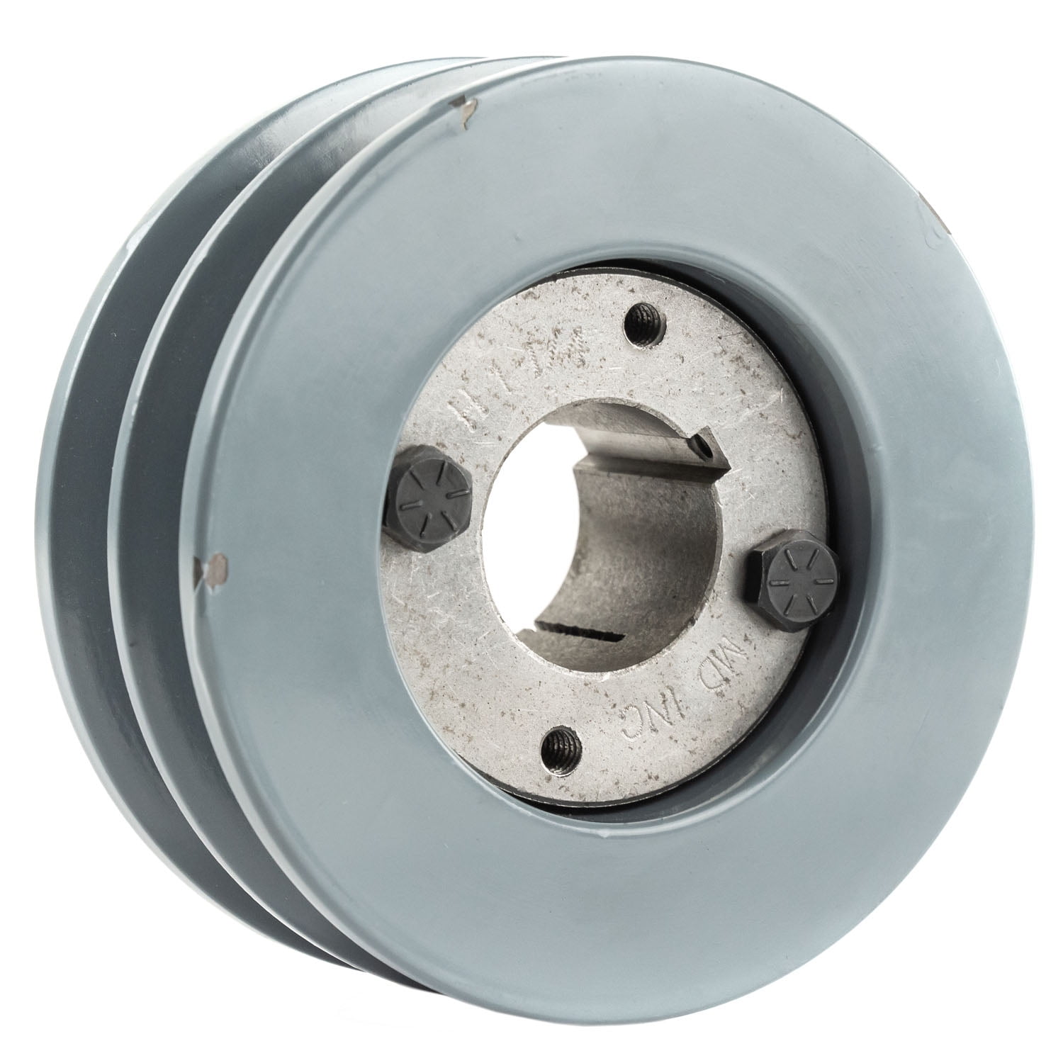 Mechanical Power Transmission B Section Dual Groove 2 Pc 6.5" Pulley w