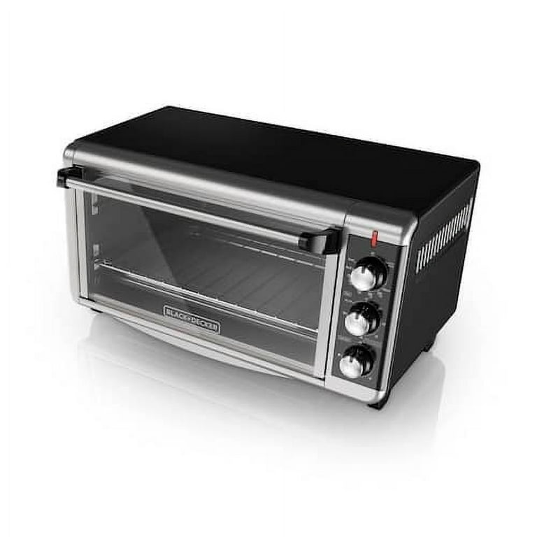 BLACK+DECKER 8-Slice Stainless Steel Convection Toaster Oven (1500-Watt) BLACK+DECKER 8-Slice Stainless Steel Convection Toaster Oven (1500-Watt)
