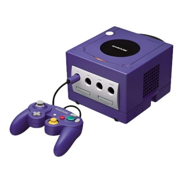 Nintendo - Gamecube Videojuegos Consola With one Controller & all cables - Indigo (Reacondicionado)