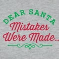thumbnail image 3 of CafePress - Dear Santa Mistakes Were Made Long Sleeve T Shirt - Womens Baseball Tee, 3 of 4