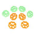 thumbnail image 1 of Eliminador de pelo para mascotas 8 piezas de silicona para lavadora recogedor de pelusas 4 naranjas 4 verdes para el hogar ANGGREK Otros, 1 of 8