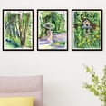 thumbnail image 3 of Pintura Paisaje Portátil Moderna Sin Agrhramed Impresión Impermeable Cartel Decoración del hogar para el baño Sala de estar 3pcs Sweethay HA011006-00, 3 of 7