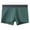 #0408-Green, variant on Qiyinn Men's Seamless Boxer Briefs | Tagless Comfort Stretch Underwear for No Chafing Daily Wear