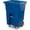 Blue, variant on 96 Gallon Heavy Duty Trash Can with Wheels and Casters, Large Outdoor Rolling Garbage Bin with Lid, Durable Waste Container, Gray