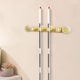 thumbnail image 4 of Fiudx Organizador de Trapeadores, Soporte de Pared Resistente, Estante Multifuncional para Herramientas, Instalación Sin Perforaciones, para Garaje, Uso En Interiores y Exteriores, Fácil Instalación., 4 of 6