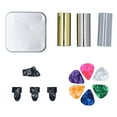 thumbnail image 2 of Guitar Slide Set, Excellent Resonance Guitar Slide Replacement Set with Picks for Bass, 2 of 7