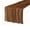 Dark Brown, variant on Bohemian Crinkled Pleated Chiffon Table Runner 90×180cm for Thanksgiving Fall Wedding Party Table Decor, Dusty Pink