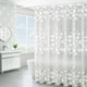 thumbnail image 3 of Cortinas de ducha Apuakthei de tela de poliéster impermeable, cortina divisoria brillante de gran ancho con estampado de playa de surf, forro de cortina de ducha para baño de bañera con 12 ganchos, 3 of 8