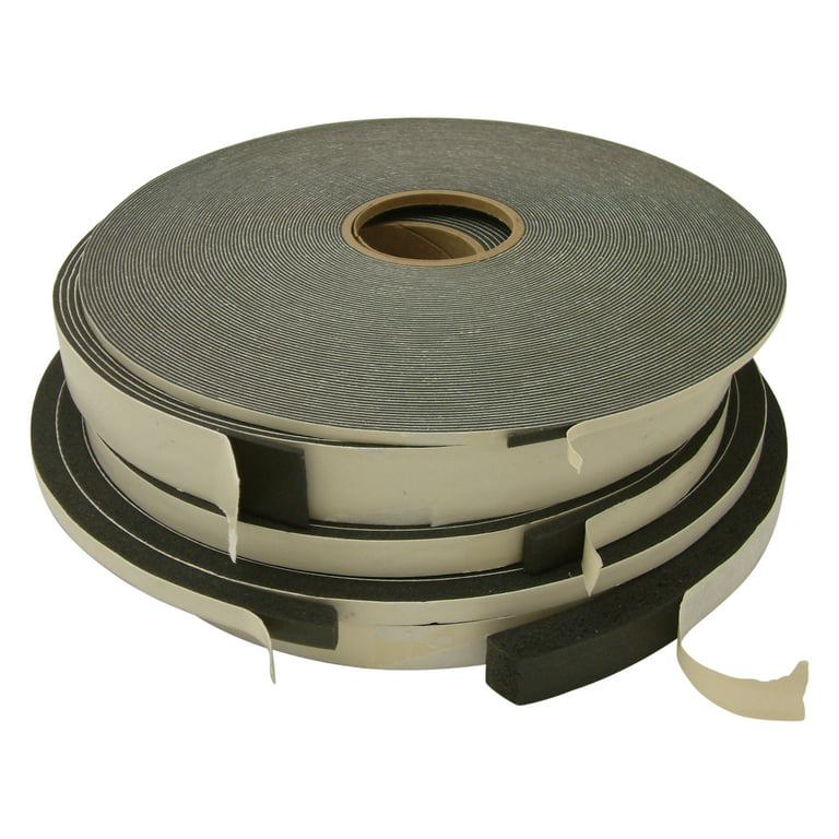 1/4 x 2 x 100' Polyether Urethane Foam Tape - Box of 3