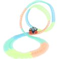 thumbnail image 1 of Racing Car Track Building Toy Light Up Educational Racing Car Track Set Soft Home For Boys Girls (112pcs), 1 of 5