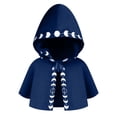 thumbnail image 3 of Capa de Halloween Cosplay capa accesorios de disfraz fiesta capa de Azul Yuyangstore Capucha de Halloween, 3 of 8